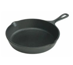 Lodge L6SK3 9.6875" Round Cast Iron With Single Handle Skillet (3 Each Per Case)