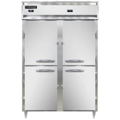 Continental Refrigerator DL2RF-HD 52" W Two-Section Solid Door Reach-In Designer Line Refrigerator/Freezer