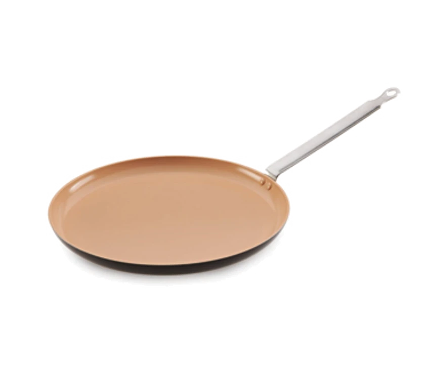 Matfer Bourgeat 666228 11" Dia. Aluminum Elite Crepe Pan 3 Matfer Bourgeat 666228 11" Dia. Aluminum Elite Crepe Pan