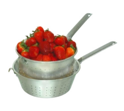 Town 37910H Strainer 10" Dia. With Handle & Hook Aluminum