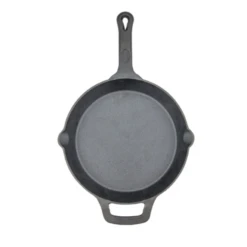 Winco CAST-10 10" Dia Cast Iron Round FireIron Skillet