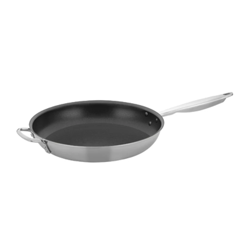 Winco TGFP-14NS Tri-Gen Induction-Ready Fry Pan 3 Winco TGFP-14NS Tri-Gen Induction-Ready Fry Pan