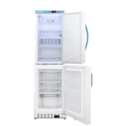 Summit ARS3PV-ADA305AFSTACK 19.88" W White Accucold Stacked Refrigerator-Freezer