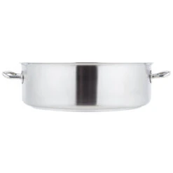 Vollrath 47760 12 Qt. Aluminum Intrigue Brazier / Casserole