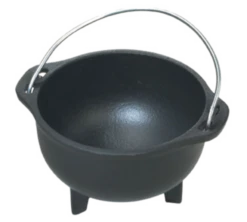 Lodge HCK 1 Pint Round Cast Iron Country Kettle (6 Each Per Case)