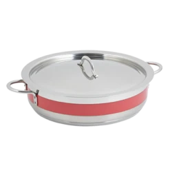 Bon Chef 60032CFRED 9 Qt. Stainless Steel Classic Country French Pot