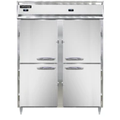 Continental Refrigerator DL2RFE-SA-PT-HD 57" W Two-Section Solid Door Designer Line Designer Line Refrigerator/Freezer