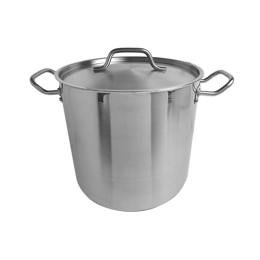 Thunder Group SLSPS4016 16 Qt. Stainless Steel Stock Pot 3 Thunder Group SLSPS4016 16 Qt. Stainless Steel Stock Pot