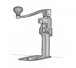 Alfa International ECO1 Plated Steel Can Opener 11"