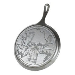 Lodge L9OGWLMO 10.625" Round Cast Iron Wildlife Series Skillet (3 Each Per Case) -Kitchen Utensils Shop d79b130a 18ff 42d0 b0f4 837feea9f8db 37221.1700694738