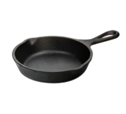 Lodge H5MS 1.06" D Cast Iron Mini Skillet (6 Each Per Case) -Kitchen Utensils Shop db29bc16 0d4f 4184 86f1 03588c5665d8 30544.1691955176