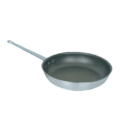Thunder Group ALSKFP105C 14" Dia. Aluminum Non-Stick With Riveted Handle Satin Finish Fry Pan