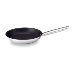 Matfer Bourgeat 669420 7.88" 0.88 Qt Stainless Steel And Aluminum Excalibur Fry Pan