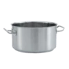 Vollrath 47730 7 Quarts Aluminum & Stainless Steel Clad Bottom Intrigue Sauce Pot