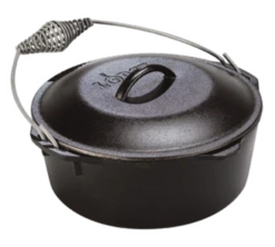 Lodge L8DO3 5 Qt. Black Cast Iron Round Camp Dutch Oven With Cover -Kitchen Utensils Shop e65f0060 7271 49de b508 9cdef5ea628f 88247.1700694375
