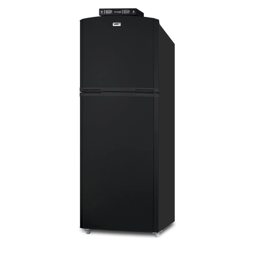 Summit BKRF14B 26" W Black Solid Door Break Room Refrigerator-Freezer 3 Summit BKRF14B 26" W Black Solid Door Break Room Refrigerator-Freezer