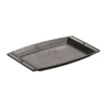 Lodge LSCP3 11.56" W X 7.75" D X .81" H Cast Iron Rectangular Sizzlin' Chef's Platter (3 Each Per Case) -Kitchen Utensils Shop ea755f1e f69a 4a50 a699 ca2609de690d 09049.1675122201