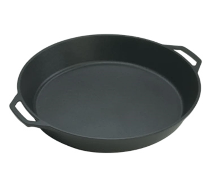 Lodge L17SK3 17" Round Cast Iron With Dual Handle Skillet 3 Lodge L17SK3 17" Round Cast Iron With Dual Handle Skillet