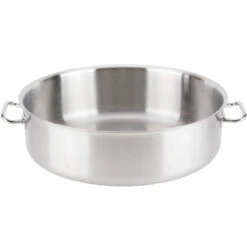 Vollrath 47762 24 Qt. Aluminum Intrigue Brazier / Casserole
