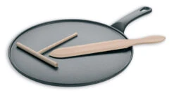 Matfer Bourgeat 71122 11" Dia. Cast Iron Le Chasseur Crepe Pan