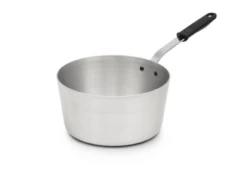 Vollrath 68308 8.5 Qt Aluminum Wear-Ever Tapered Sauce Pan