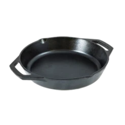 Lodge L10SKL 12.625" Round Cast Iron With Dual Handle Skillet (3 Each Per Case)
