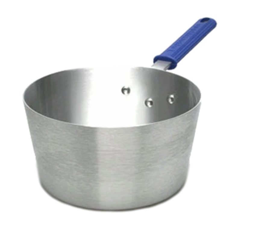 Vollrath 434412 4.5 Qt. 11 Gauge Aluminum Alloy Cool Handle With EverTite Riveting Wear-Ever Tapered Sauce Pan 3 Vollrath 434412 4.5 Qt. 11 Gauge Aluminum Alloy Cool Handle With EverTite Riveting Wear-Ever Tapered Sauce Pan