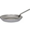 Matfer Bourgeat 062008 15.75" Dia Carbon Steel Induction Ready Frying Pan